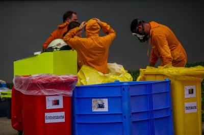 Ludwigsburg: Chlorgasalarm im Campusbad sorgt fuer einen Grosseinsatz